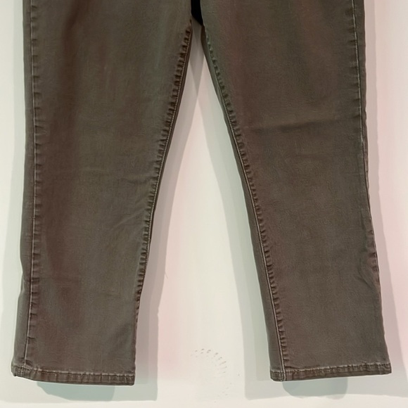 GAP Vintage Women’s 8 Regular Original Low Rise Gray Denim Crop Capri Jeans - Picture 4 of 9